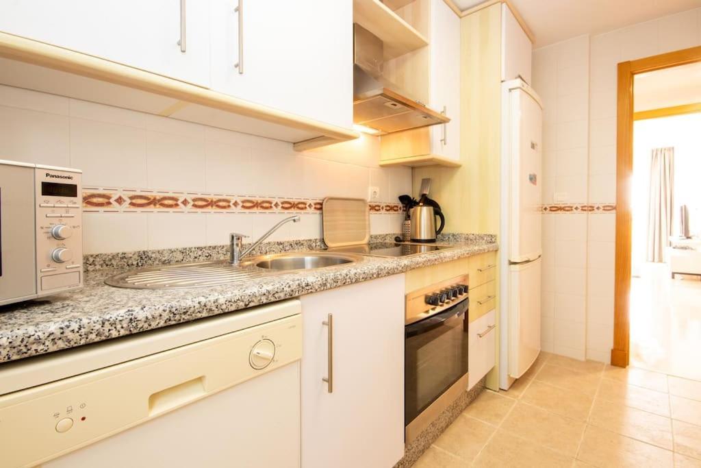 Penthouse With Roof Terrace, Bbq, Pool- And Sea Views Buenas Noches Exterior foto